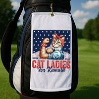 Childless Cat Ladies Golf Towel thumb 2
