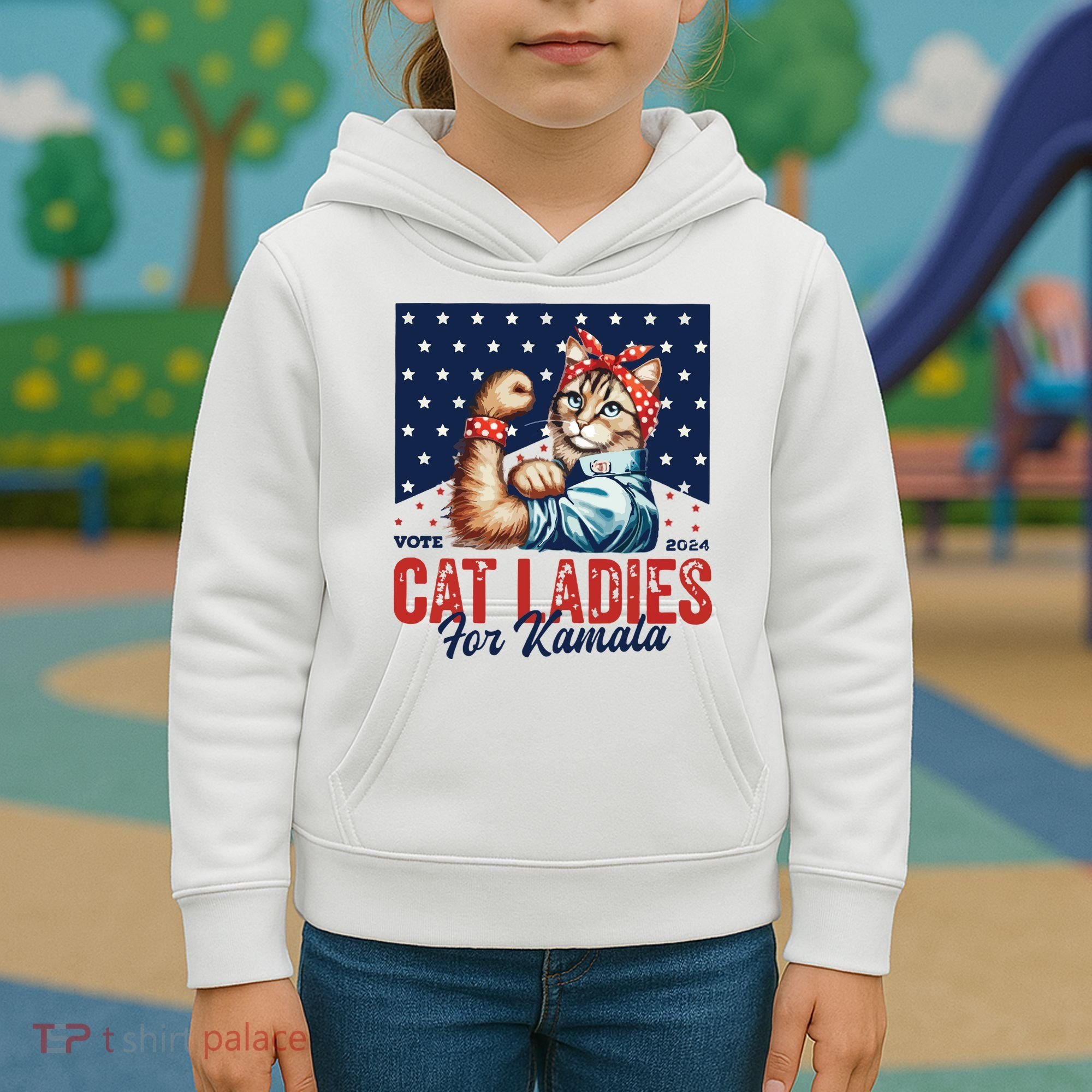 Childless Cat Ladies Kids Hoodie