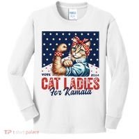 Childless Cat Ladies Kids Long Sleeve Shirt thumb 0