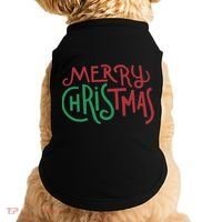 Candy Cane Lane Merry Christmas Doggie Tank thumb 0