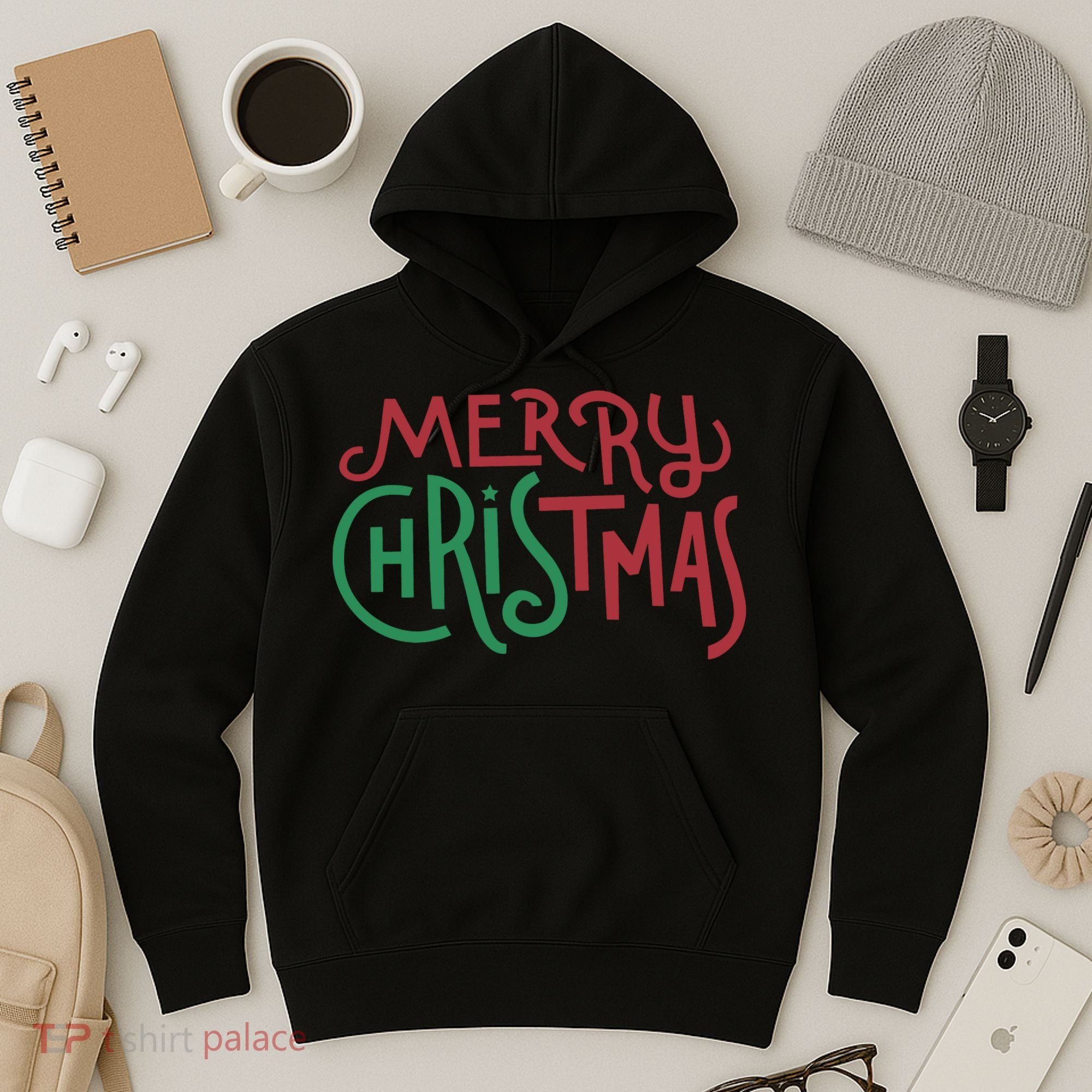 Candy Cane Lane Merry Christmas Hoodie