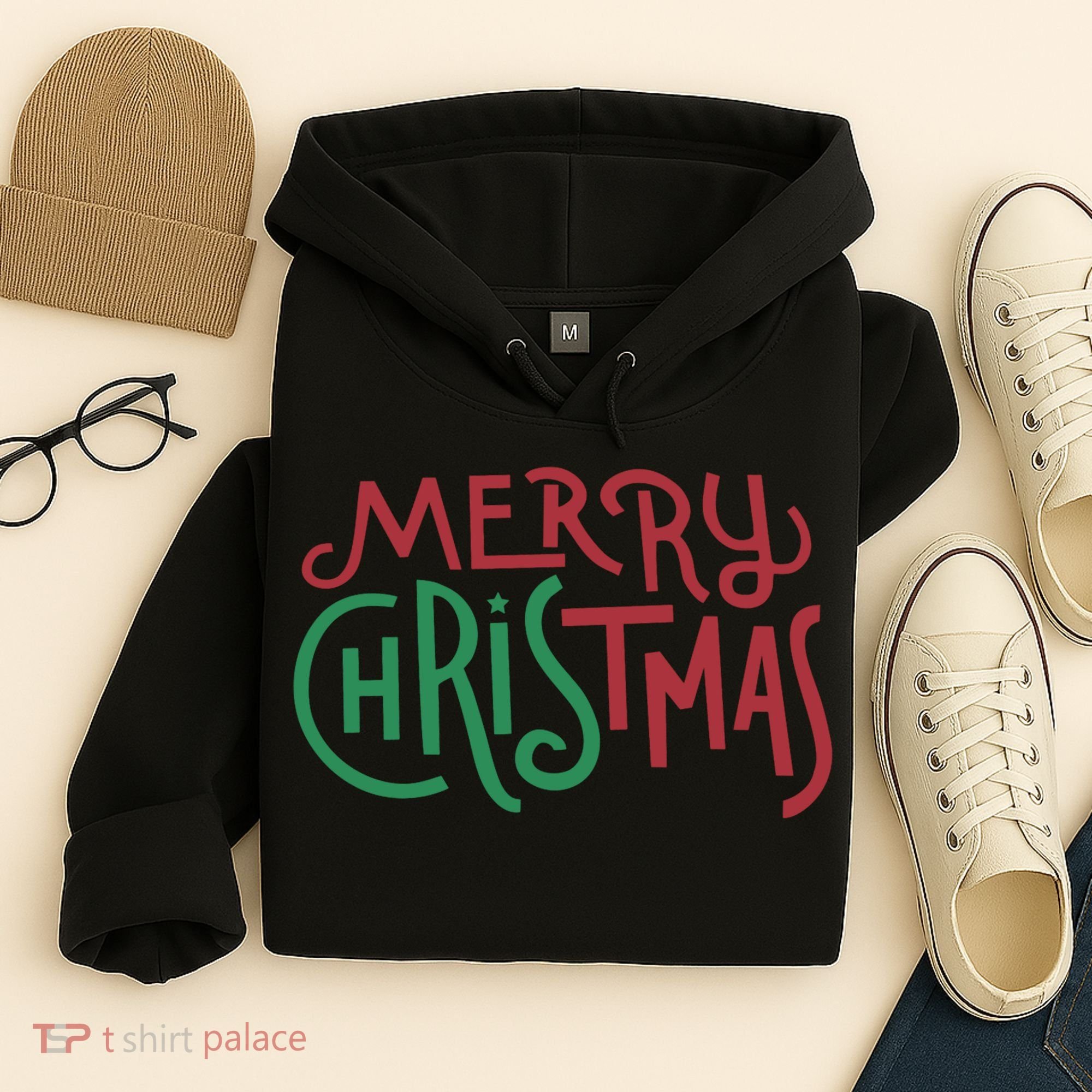 Candy Cane Lane Merry Christmas Hoodie