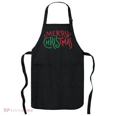 Candy Cane Lane Merry Christmas Apron