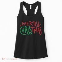Candy Cane Lane Merry Christmas Women's Tank Top thumb 0