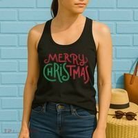 Candy Cane Lane Merry Christmas Women's Tank Top thumb 2