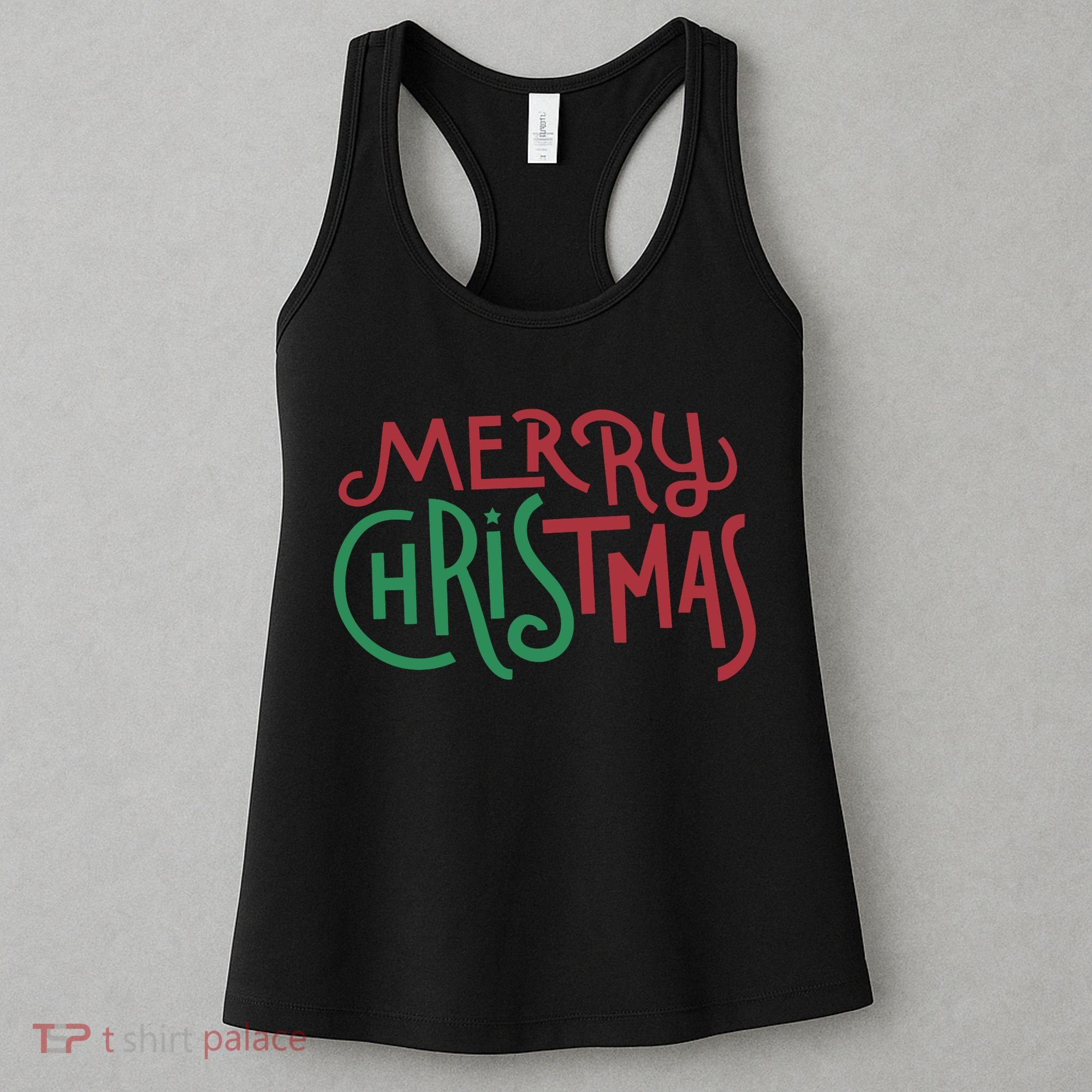 Candy Cane Lane Merry Christmas Women's Tank Top