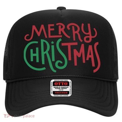 Candy Cane Lane Merry Christmas Hat