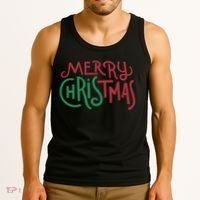 Candy Cane Lane Merry Christmas Tank Top thumb 3