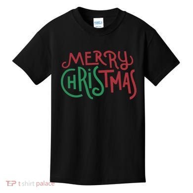 Candy Cane Lane Merry Christmas Kids T-Shirt