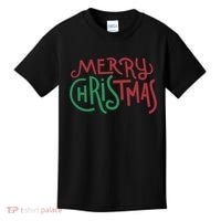 Candy Cane Lane Merry Christmas Kids T-Shirt thumb 0