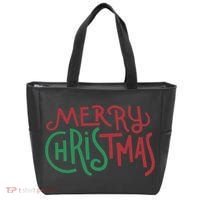 Candy Cane Lane Merry Christmas Tote Bag thumb 0