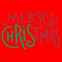 Candy Cane Lane Merry Christmas Santa Hat thumb 1