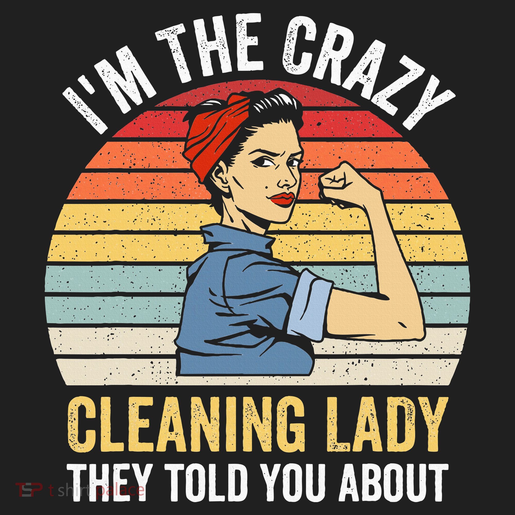 Crazy Cleaning Lady Housekeeper Housekeeping Maid Hat