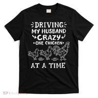Crazy Chicken Lady Funny Chicken T-Shirt thumb 0