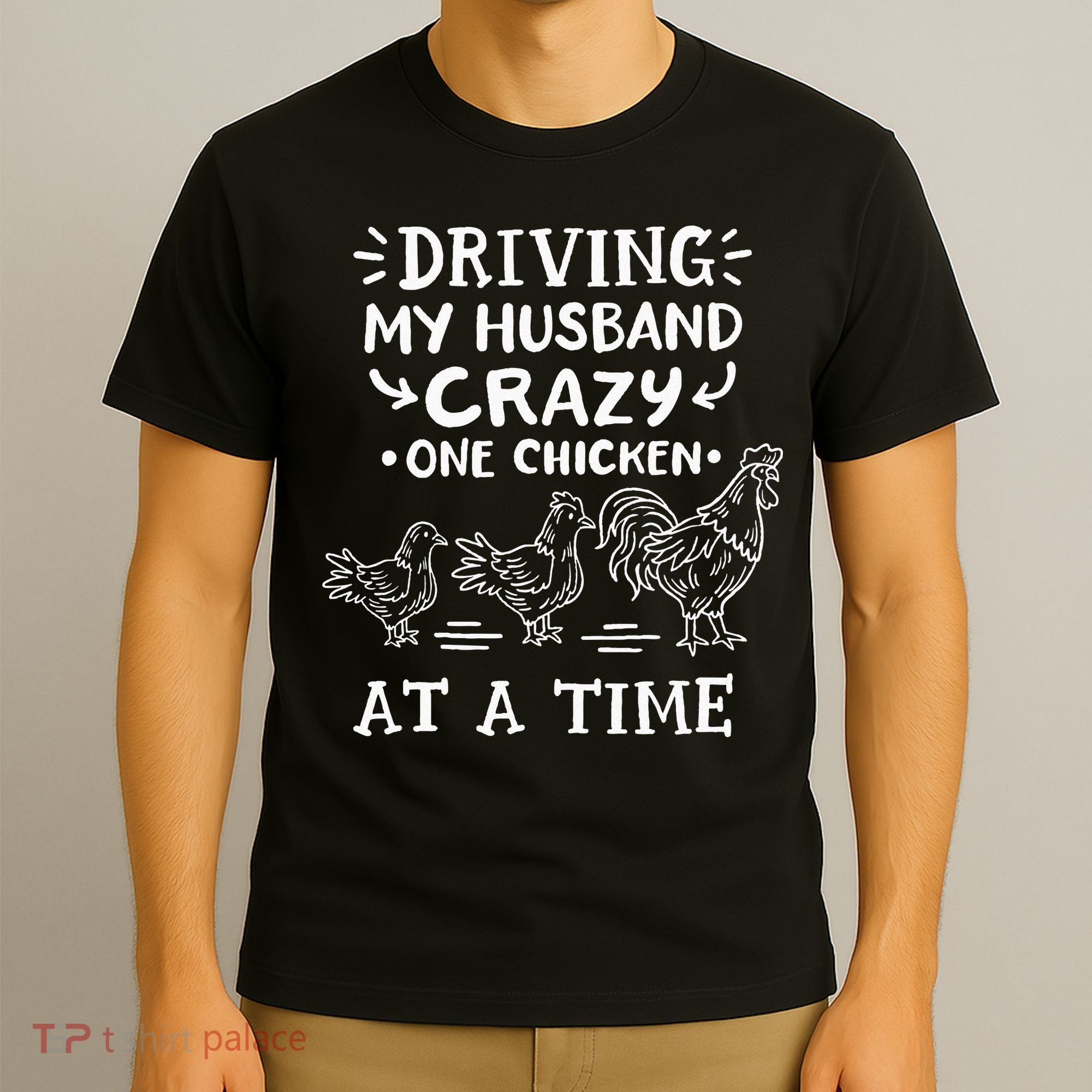 Crazy Chicken Lady Funny Chicken T-Shirt