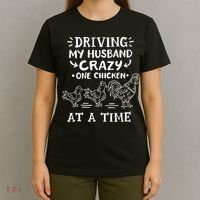 Crazy Chicken Lady Funny Chicken T-Shirt thumb 4