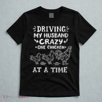 Crazy Chicken Lady Funny Chicken T-Shirt thumb 5