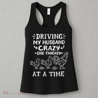 Crazy Chicken Lady Funny Chicken Women's Tank Top thumb 3