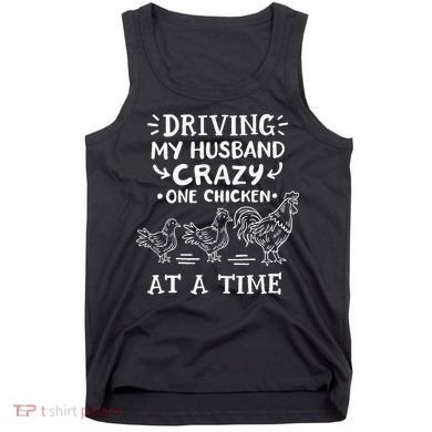 Crazy Chicken Lady Funny Chicken Tank Top