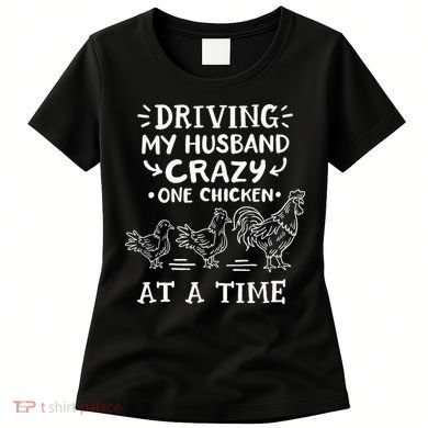 Crazy Chicken Lady Funny Chicken Women's T-Shirt