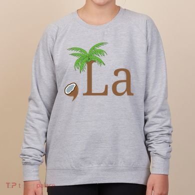 Coconut Comma La Kamala Harris 2024 President Women's Sweatshirt
