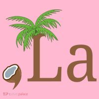 Coconut Comma La Kamala Harris 2024 President Coaster thumb 2