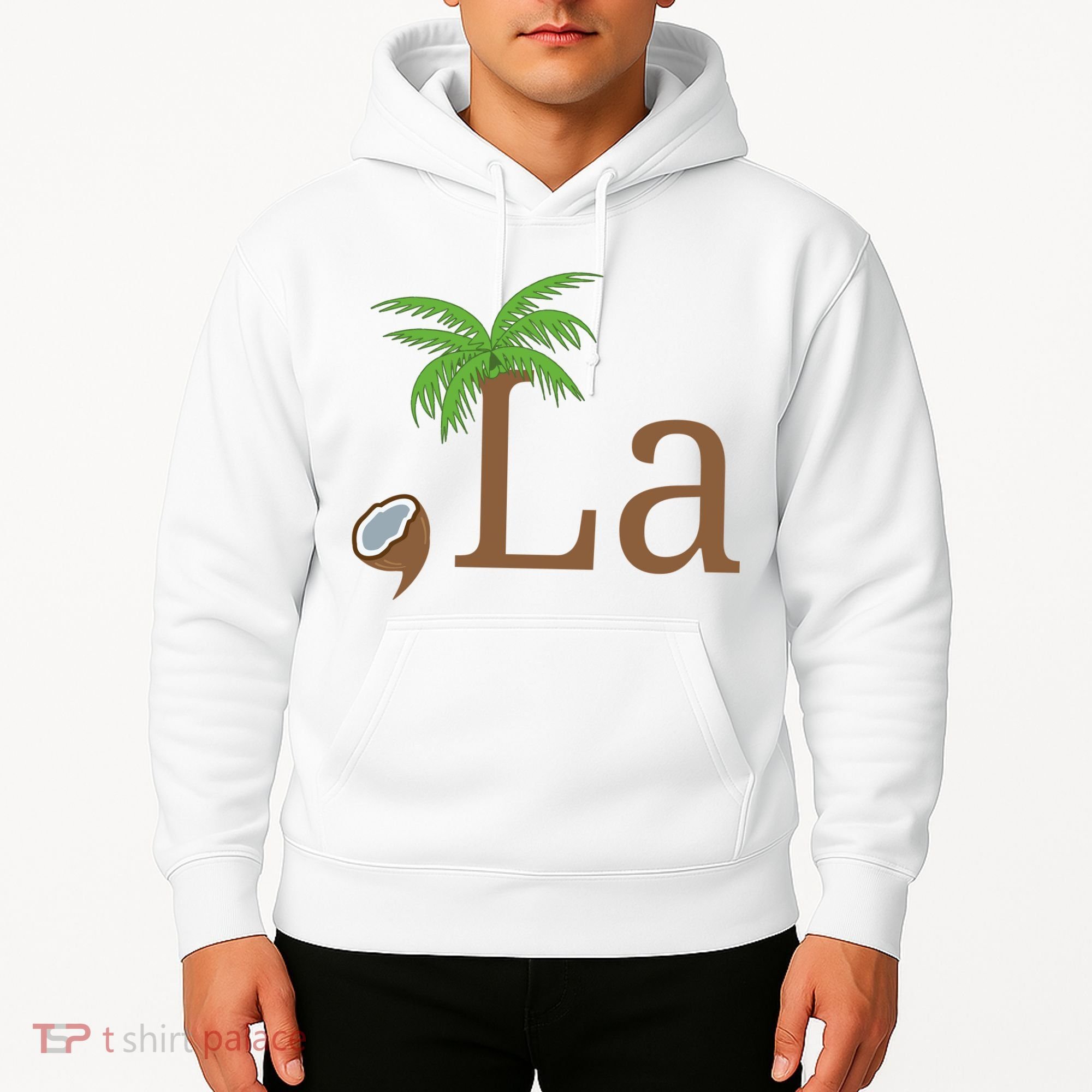 Coconut Comma La Kamala Harris 2024 President Hoodie