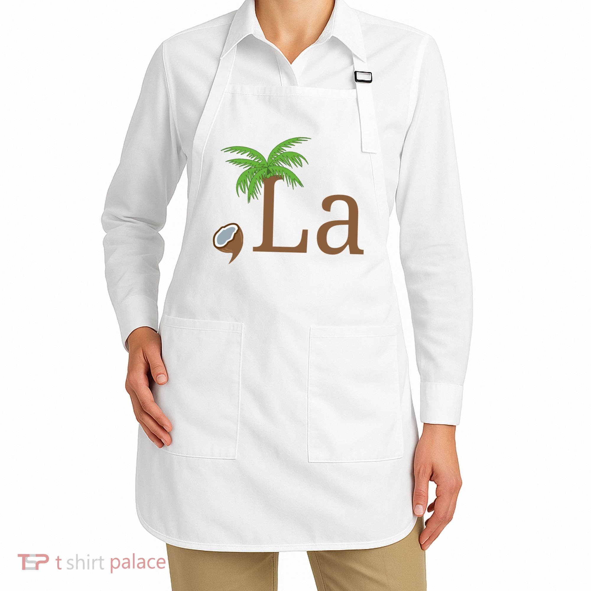 Coconut Comma La Kamala Harris 2024 President Apron