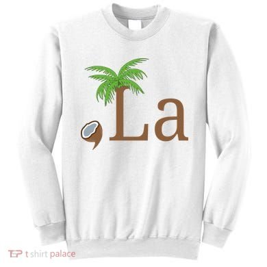 Coconut Comma La Kamala Harris 2024 President Sweatshirt
