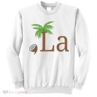 Coconut Comma La Kamala Harris 2024 President Sweatshirt thumb 0