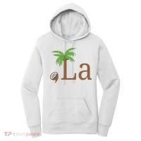 Coconut Comma La Kamala Harris 2024 President Women's Hoodie thumb 0