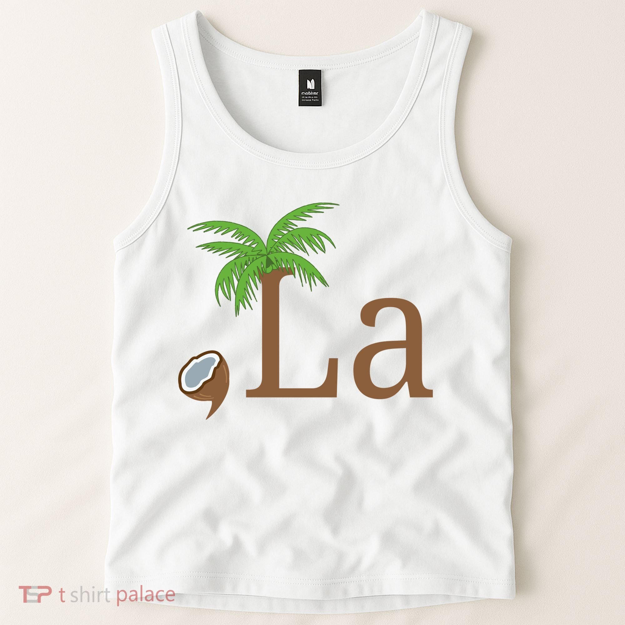 Coconut Comma La Kamala Harris 2024 President Tank Top
