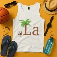 Coconut Comma La Kamala Harris 2024 President Tank Top thumb 4