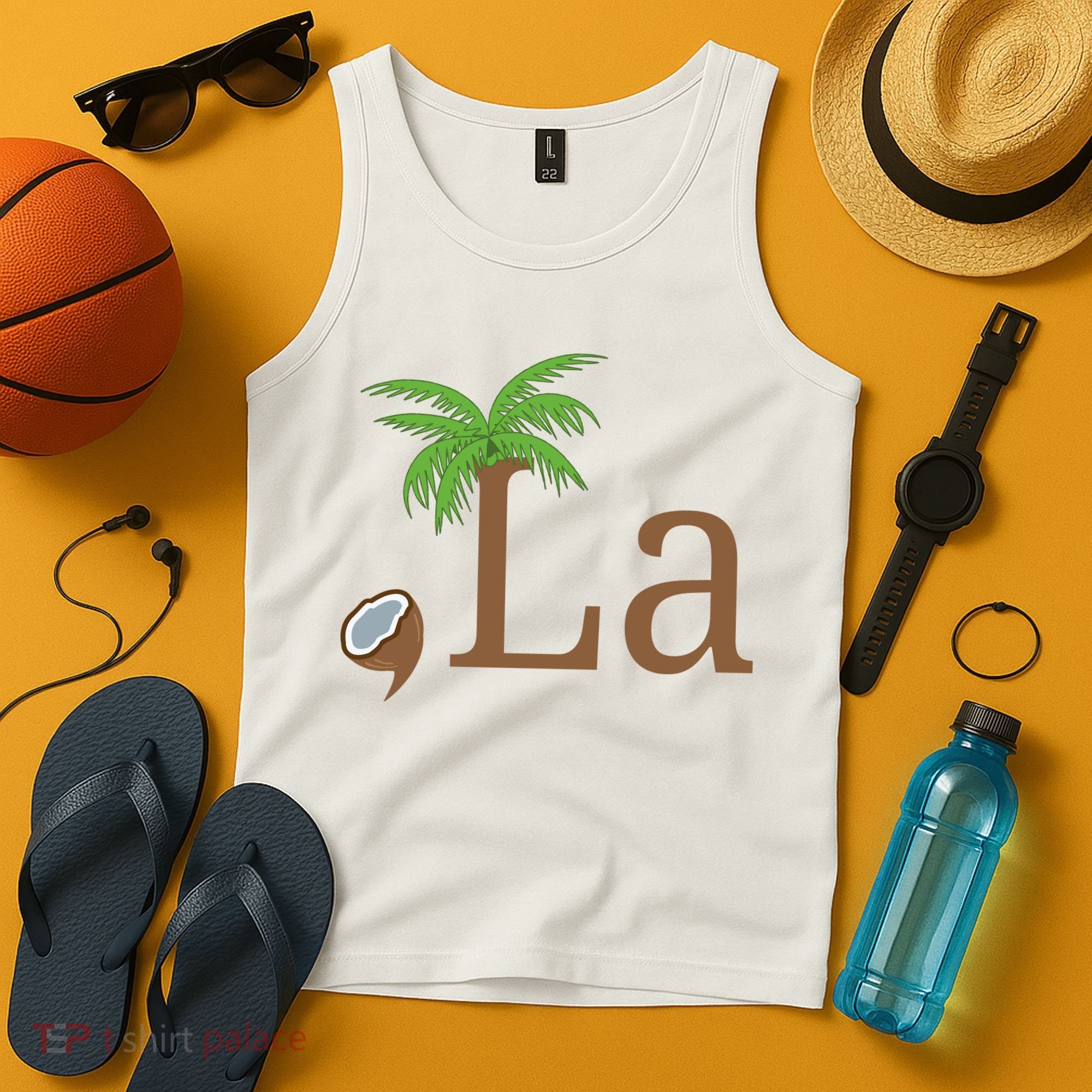 Coconut Comma La Kamala Harris 2024 President Tank Top