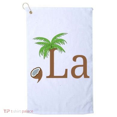 Coconut Comma La Kamala Harris 2024 President Golf Towel
