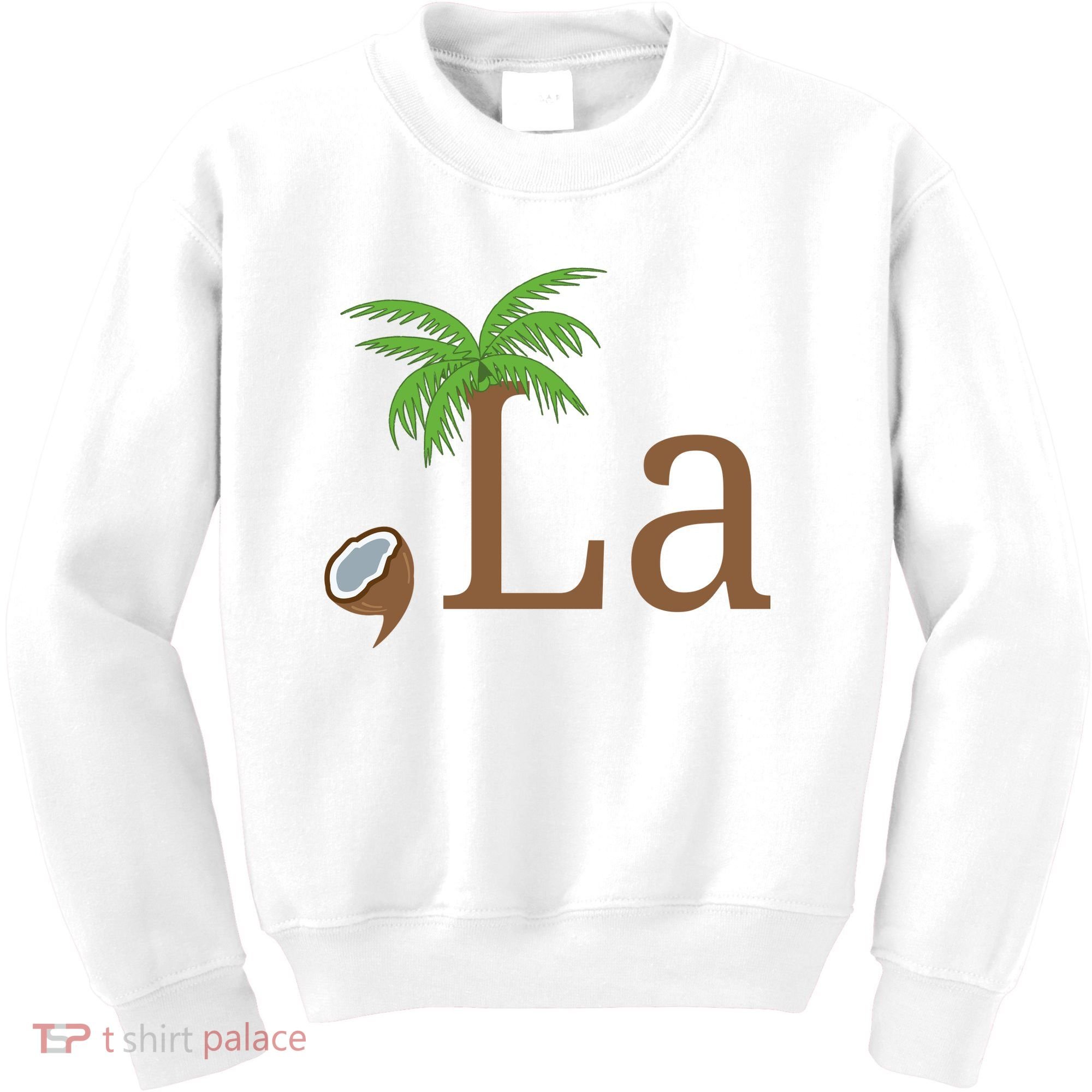 Coconut Comma La Kamala Harris 2024 President Kids Sweatshirt