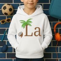 Coconut Comma La Kamala Harris 2024 President Kids Hoodie thumb 2
