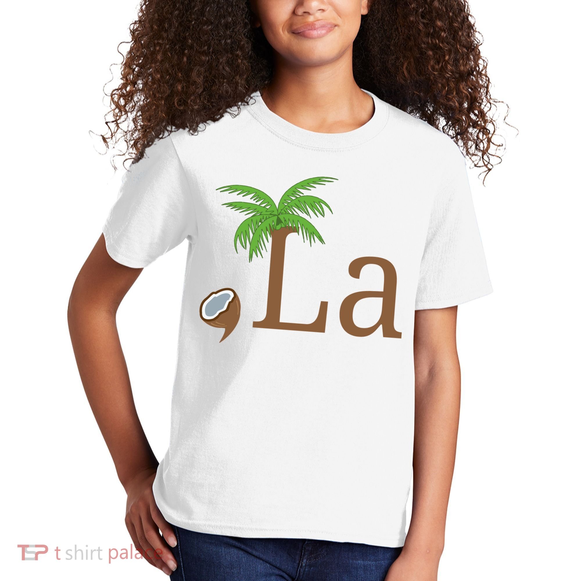 Coconut Comma La Kamala Harris 2024 President Kids T-Shirt