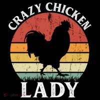 Crazy Chicken Lady Funny Women Girls Poultry Farm Farmer Gift Women's Hoodie thumb 2