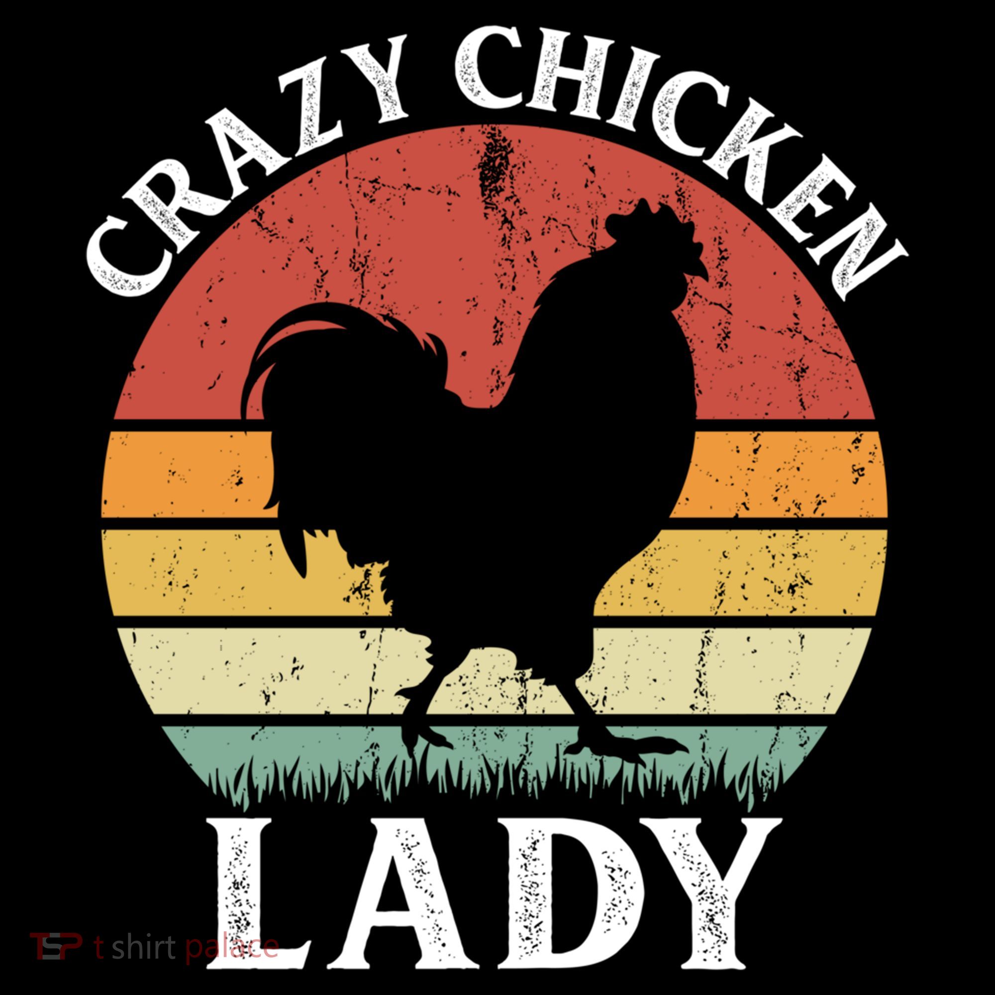 Crazy Chicken Lady Funny Women Girls Poultry Farm Farmer Gift Women's Hoodie