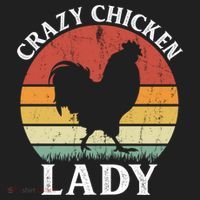 Crazy Chicken Lady Funny Women Girls Poultry Farm Farmer Gift Golf Towel thumb 3