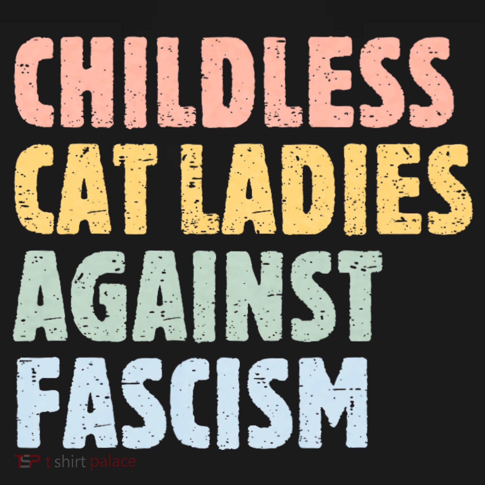 Childless Cat Ladies Against Fascism Kamala Harris Baby Bodysuit