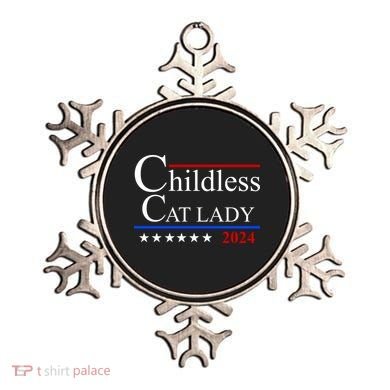 Childless Cat Lady 2024 Funny Kamala Harris Ornament