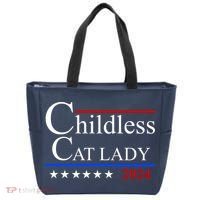 Childless Cat Lady 2024 Funny Kamala Harris Tote Bag thumb 0