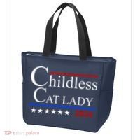 Childless Cat Lady 2024 Funny Kamala Harris Tote Bag thumb 3