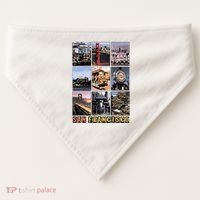 California Cali Life Los Angeles San Francisco USA-Made Doggie Bandana thumb 0