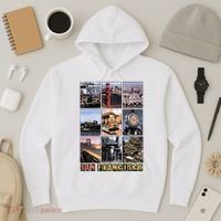 California Cali Life Los Angeles San Francisco Hoodie thumb 3