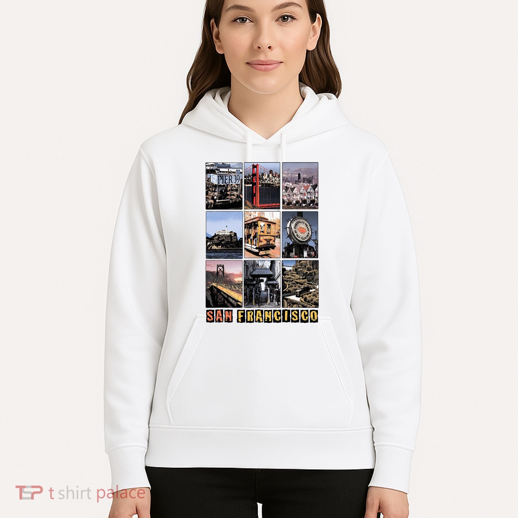 California Cali Life Los Angeles San Francisco Hoodie