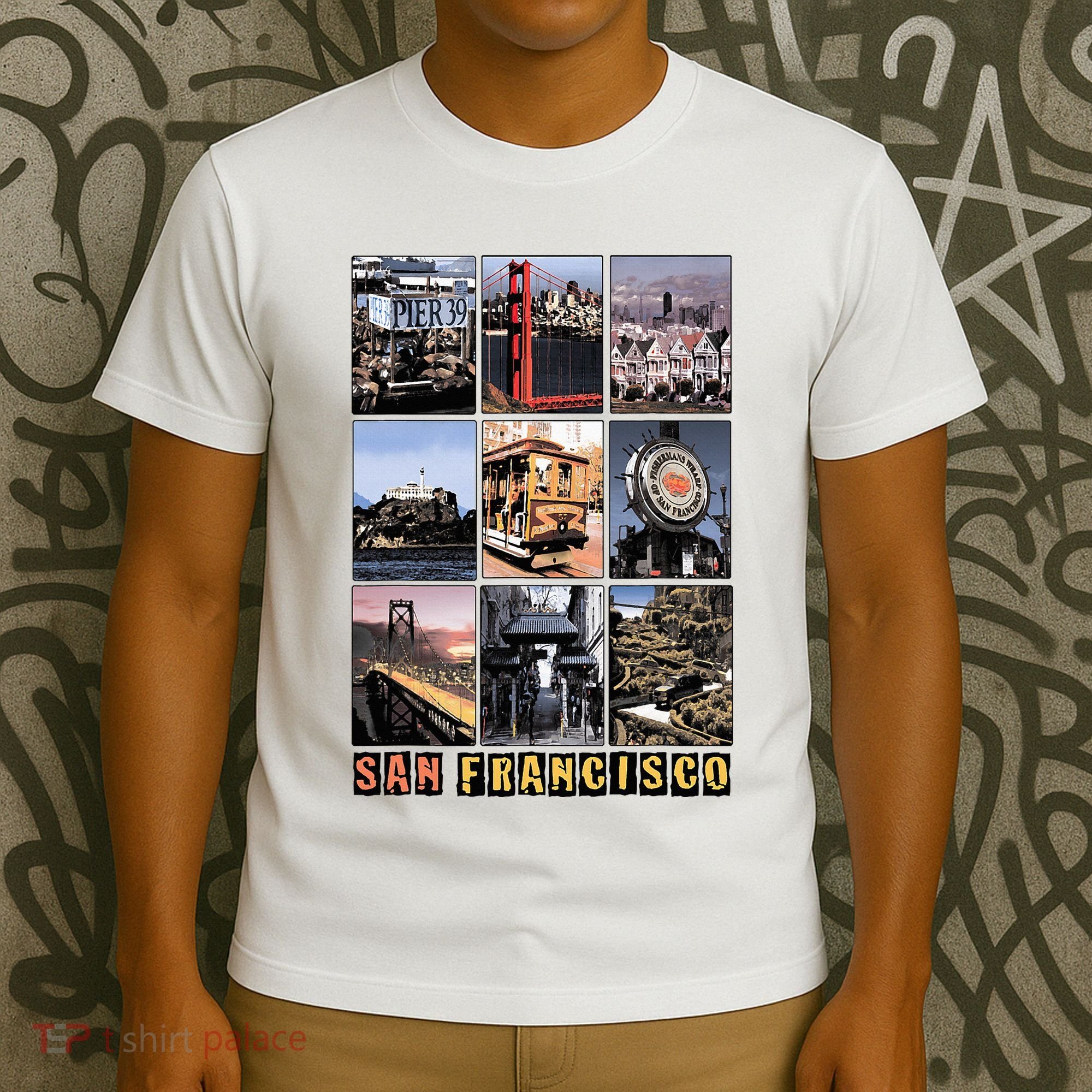 California Cali Life Los Angeles San Francisco T-Shirt