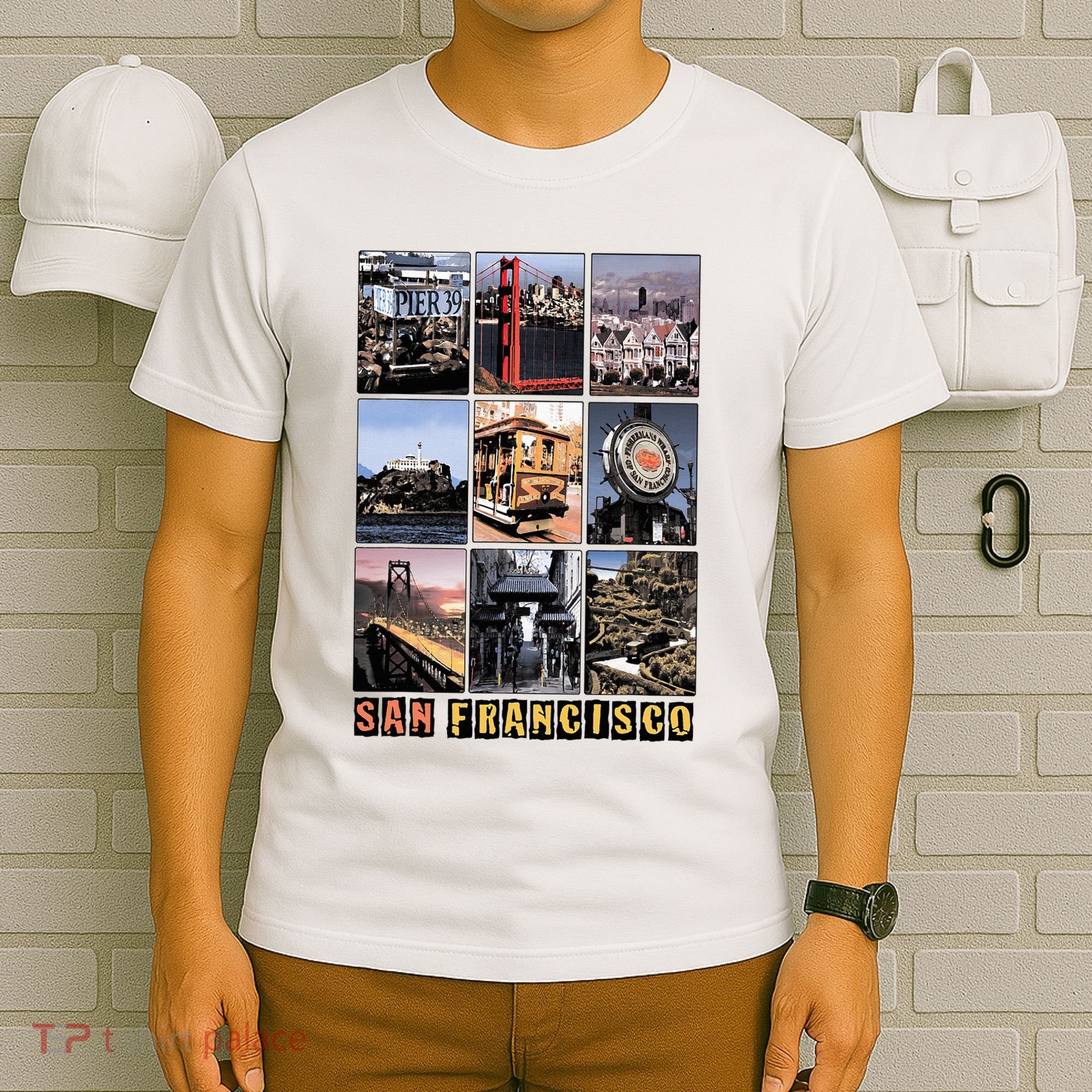 California Cali Life Los Angeles San Francisco T-Shirt